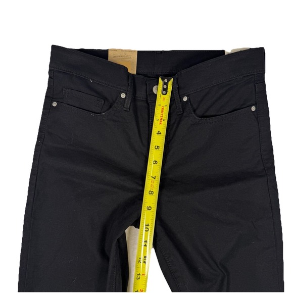 Levi's 315 Shaping Bootcut Jeans Women's 28x30 Black Mid Rise NWT - Picture 3 of 11